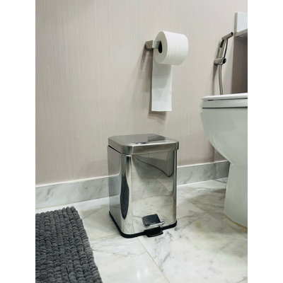 Stainless Steel With Lid And Pedal