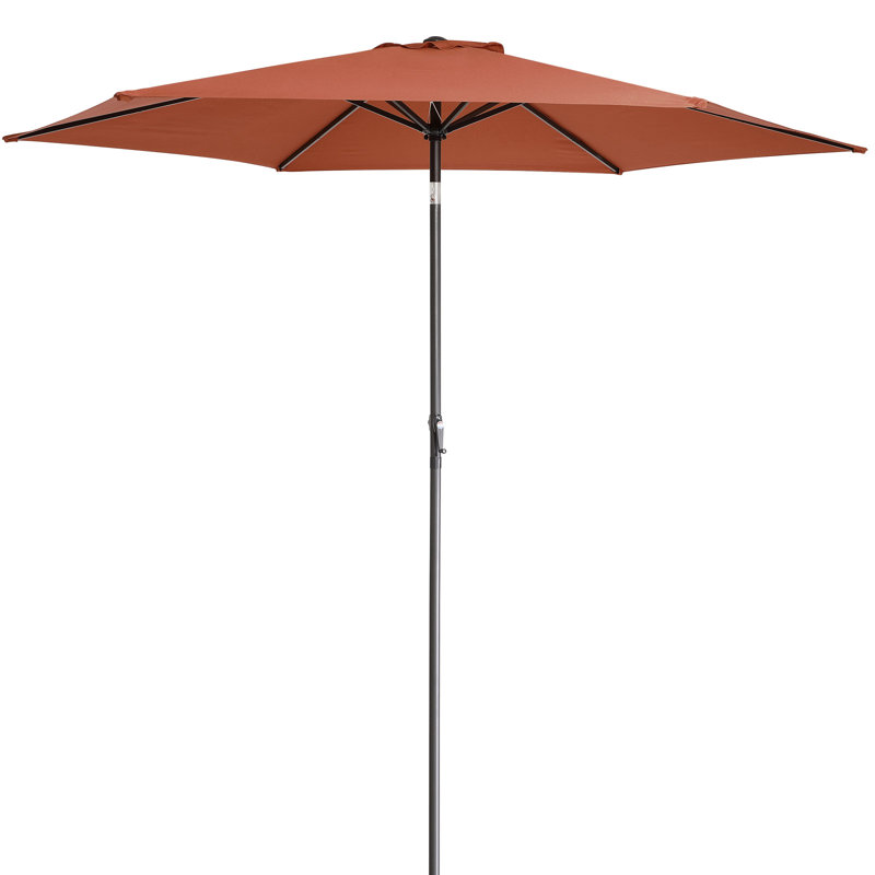 Chantha 300cm Balcony Parasol, Terracotta