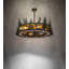 Tall Pines LED Downrod Ceiling Fan