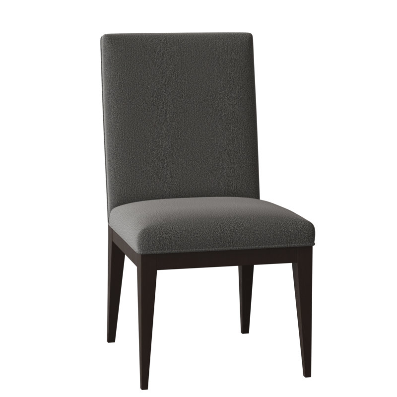 Logan Dining Chair, American Walnut, Filigree Ivory