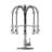 Modern Brushed Nickel Kitchen Faucet With Swivel - Single Handle Spring, Pull Down , To Chipping And Corrosion High Arc In Exposure-1411536609