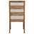Elyssa Upholstered Side Chair Natural Brown