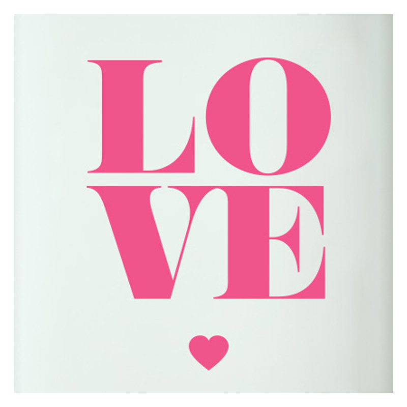 Wall Decal, Pink