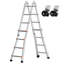 Aluminium Lightweight Folding Extension Ladder-1991197941-1991197944