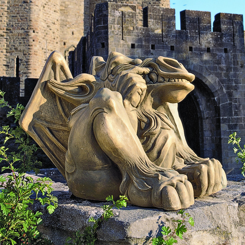 Feast on Fools Gargoyle Statue