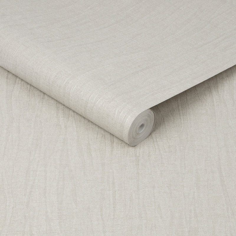 Boutique Marquise Royal Silk Textured Plain Wallpaper, Pearl