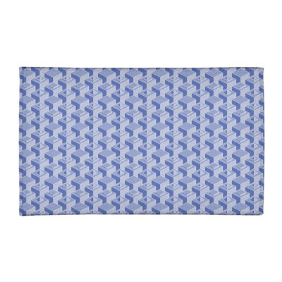 Chenille Geometric Indoor Rug