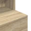 Bedside Cabinet 39X35x125 Cm Engineered Wood-1895210856