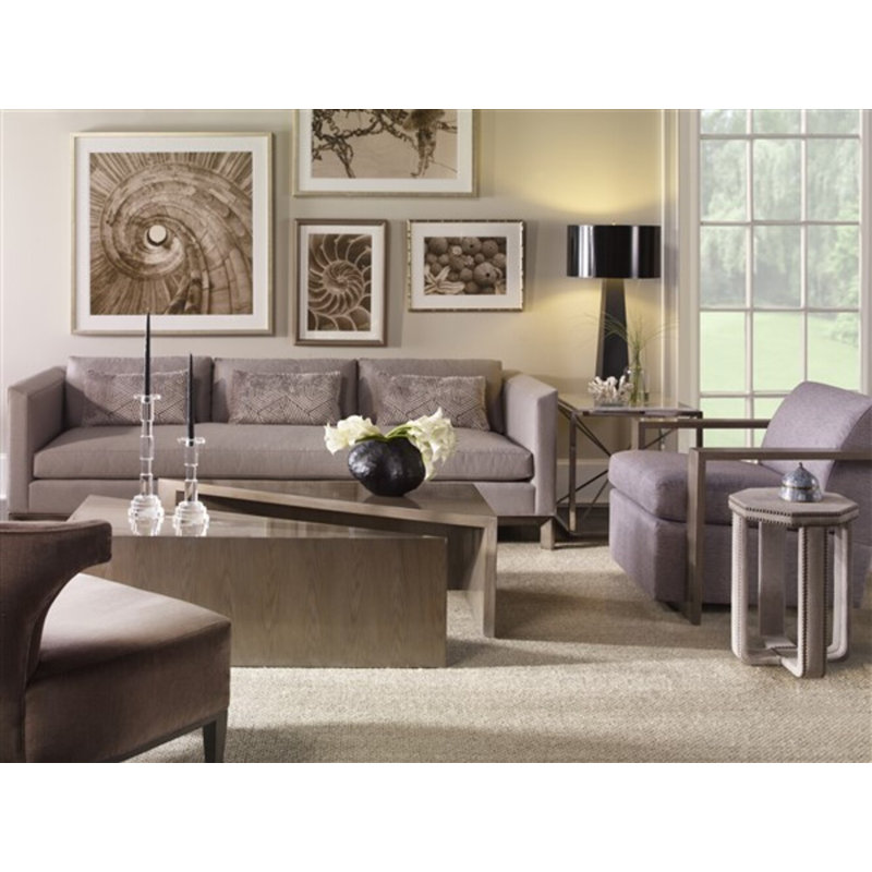 Thom Filicia Home 32" Wide Upholstered Armchair, Bennett Carolina, Havana