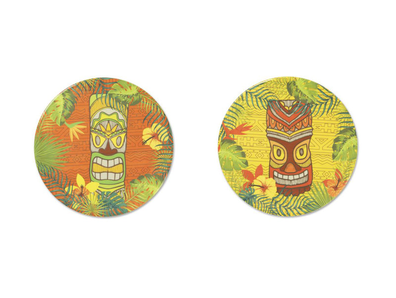 Excelsa Tiki Porcelain Serving Dish