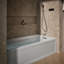 Archer® Alcove 72" x 36" Whirpool Bathtub-1625945749-1672429752