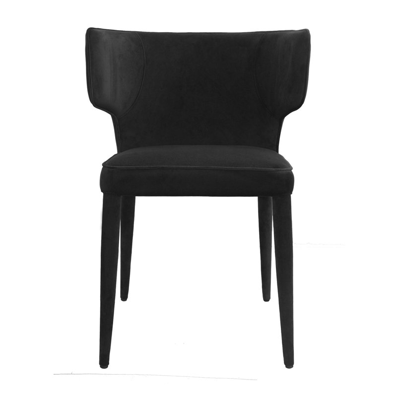 Chaise à oreilles Ide, Noir, Noir