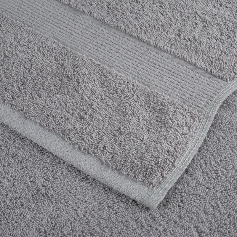Aremy 100% Cotton Hand Towel, Grey, 100cm L x 50cm W