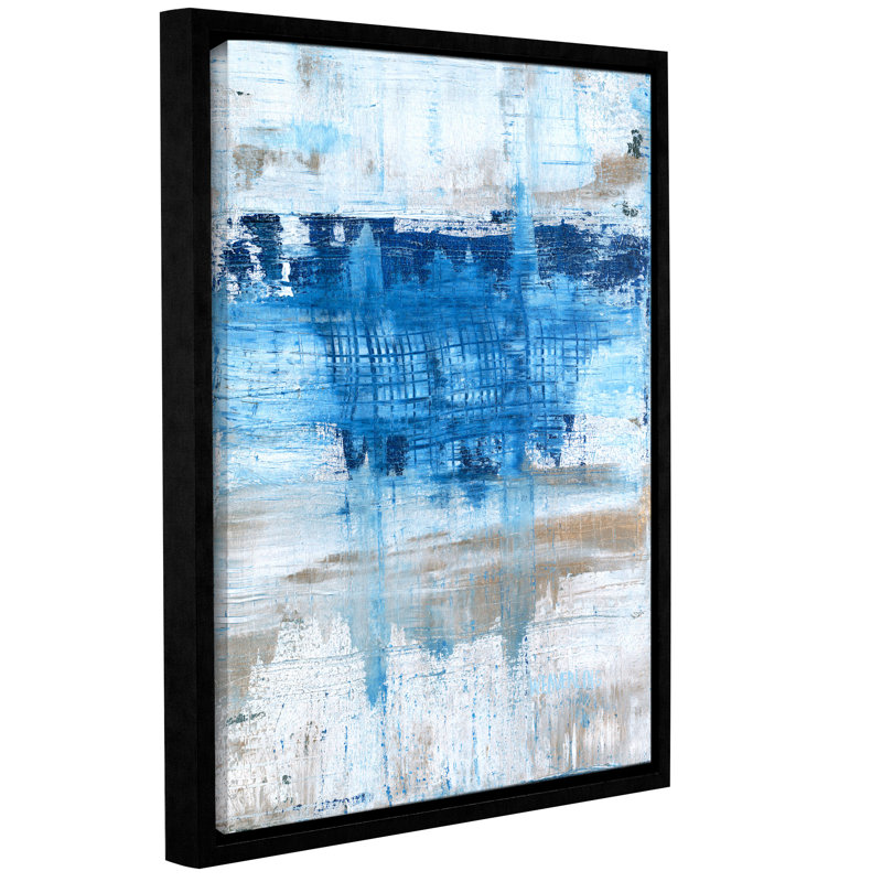 "Splash" par Julie Weaverling, reproduction d'art graphique sur toile, H 10 po x l 8 po x P 2 po