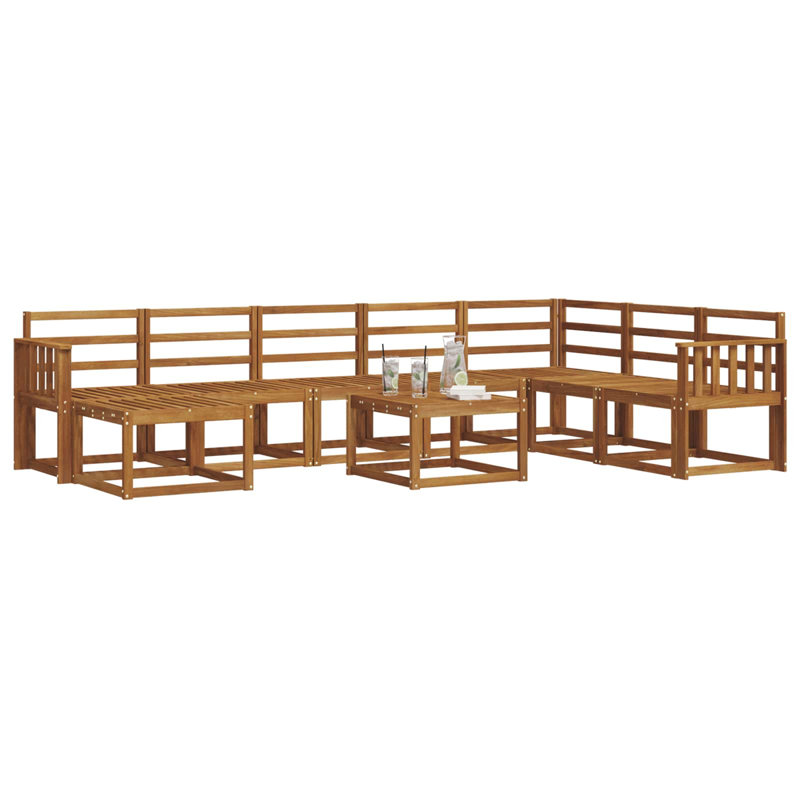 306cm Wide Patio Sectional Set