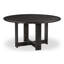 Glenn Round Dining Table Dark Brown