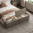 Cesiro 40.2"Modern Wood Bench, Multi-Functional With Hidden Storage-1164513727-1169924946