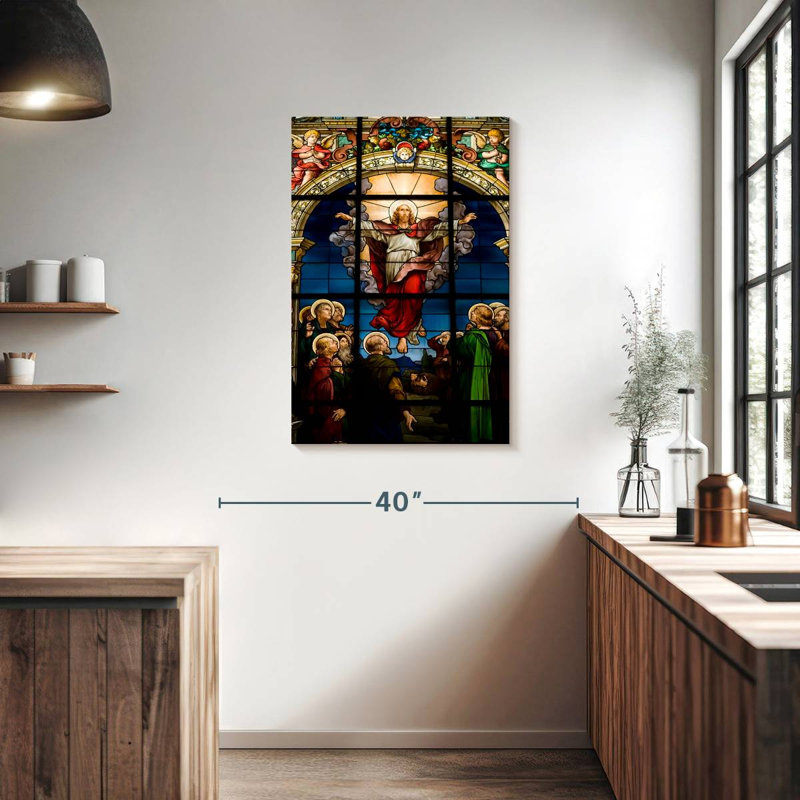 Verre de Jésus, H 36 po x l 24 po