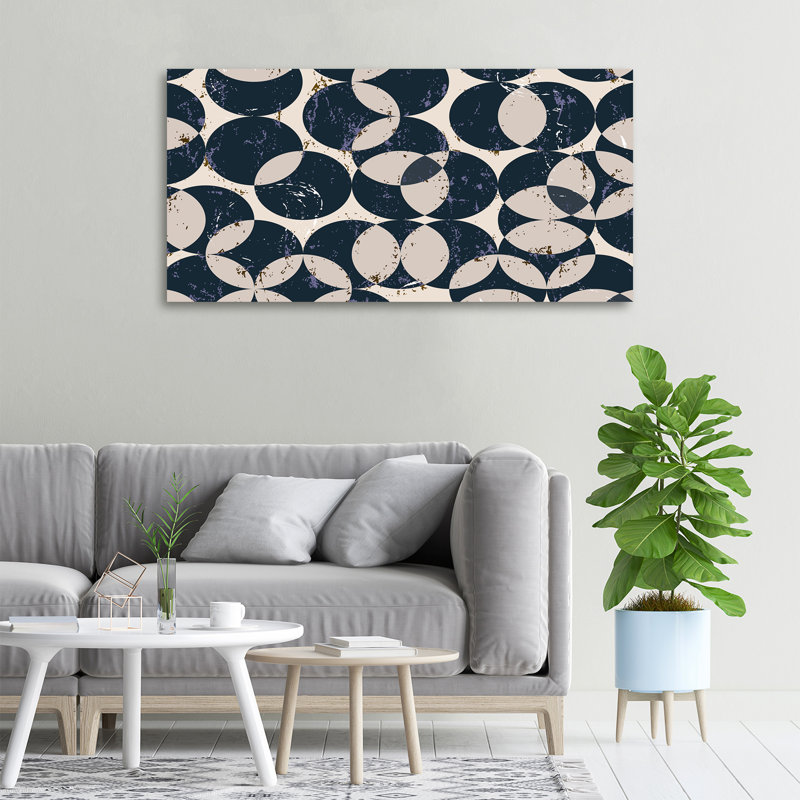 Geometric Background - Wrapped Canvas Print