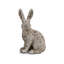 Rustic Resin Bunny Figurine-1505848292