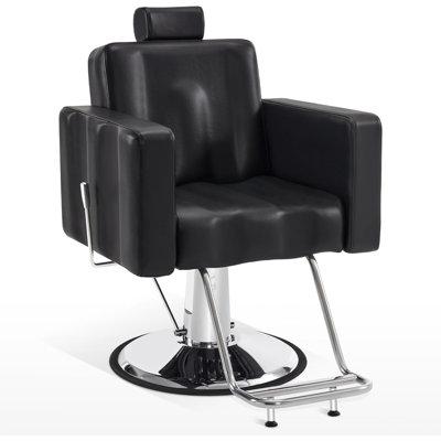 Marrek Classic Reclining Barber Chair with Hydraulic Pump by Inbox Zero