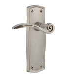 Prairie Plate Privacy (Bed & Bath) with Swan Lever