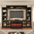 98" Tv Stand With Electric Fireplace, Large Entertainment Center For 70" Tvs, Tv Console With Charging Station, Cable Holes, Adjustable Shelves & Glass Doors-1798714502