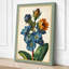 Blue Bloom Botanical - Wrapped Canvas-628385813-628385815
