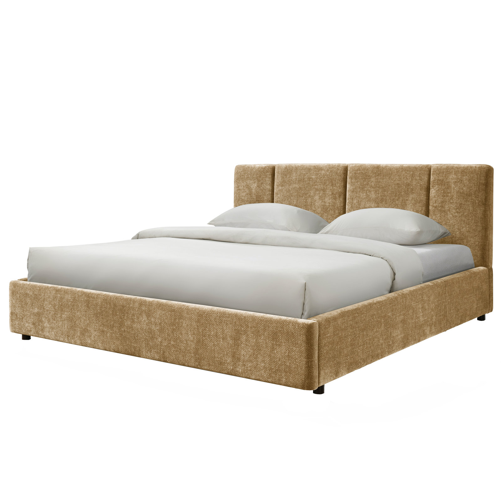 Ruthie Upholstered Bed, King, Sand