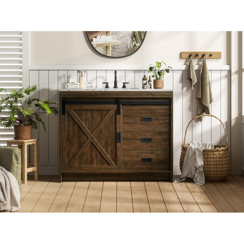 Meuble-lavabo simple 42 po Boden, Expresso
