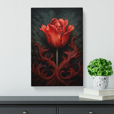 Tulip Flower Surrealism - Print