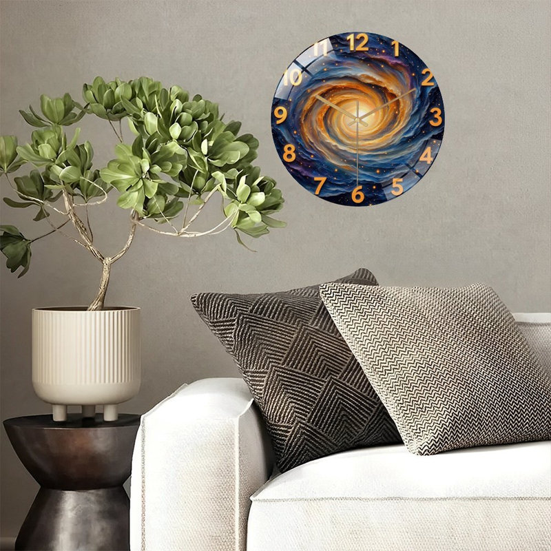 Horloge murale galaxie en spirale Galaxy