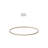 Nurein 47" LED Ring Chandelier-1975033091
