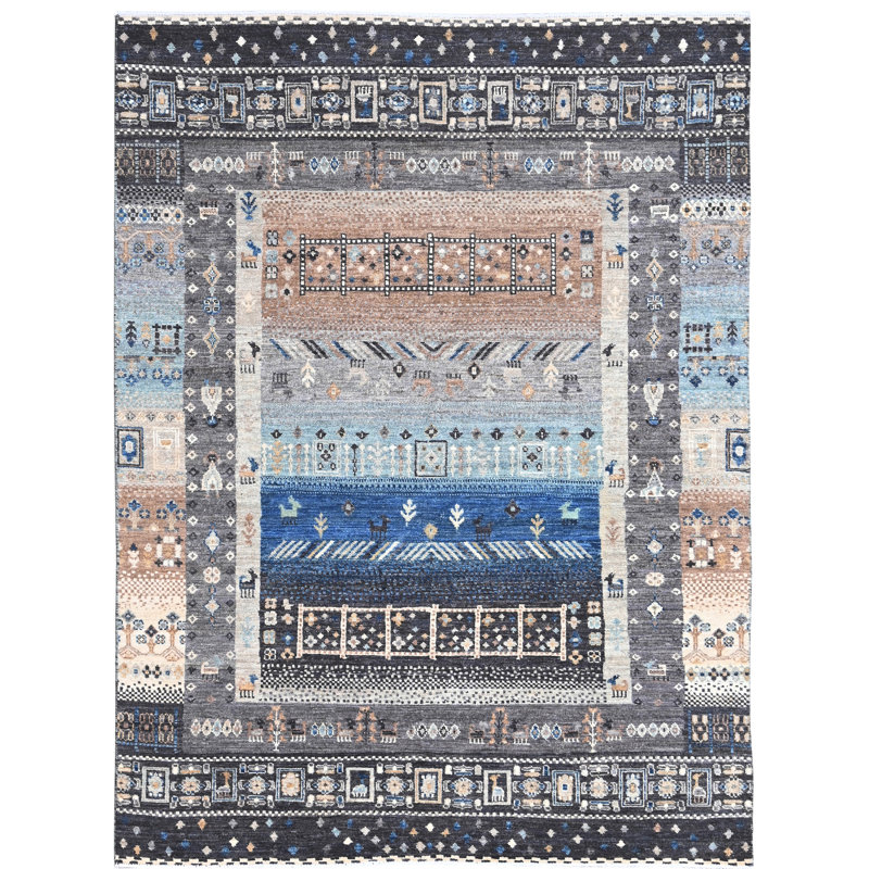 One-of-a-Kind Hand Knotted Area Rug
