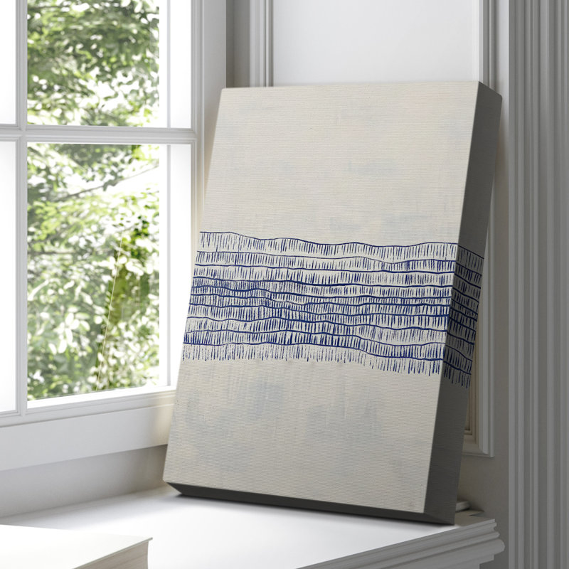 Abstrait, toile tendue avec châssis CDLxxv - prêt à être accroché, H 18 po x l 12 po