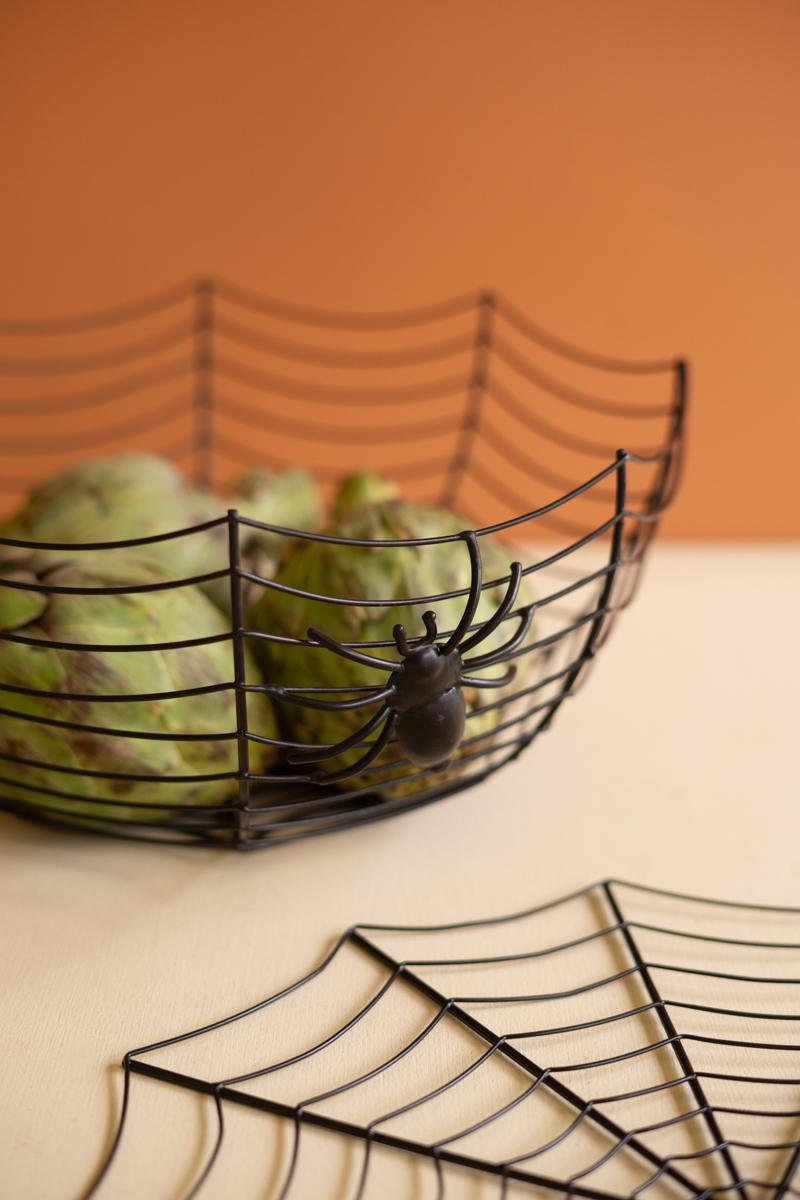 Halloween Bowl with Spider
