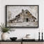 «Weathered Barn Farm Landscape», photos de bureau de ferme, impression sur toile encadrée-131654927-131654932