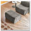 Fauteuil d'appoint rembourré en velours avec repose-pieds et fauteuil-922863160
