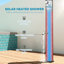 Douche solaire chauffée de 35 litres (9,2 gallons), douche extérieure de 2,16 m (7,1 pieds) pour piscine, jardin ou plage