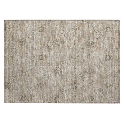 Leis Floral Indoor Rug