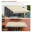 141.7"L x 98.5"W Retractable Awnings-1213997577