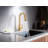 Sleek Smart Touchless Single Handle Kitchen Faucet with Power Clean-73567819