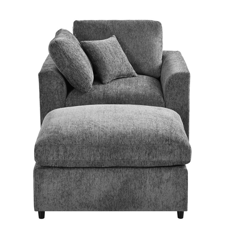 Fauteuil Chenille, Chenille beige