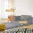Modern Upholstered Loveseat Sofa Bed with Pull-Out Design-573890520