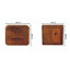 Dentelle 30cm W Solid Wood Bedside Table-906978201