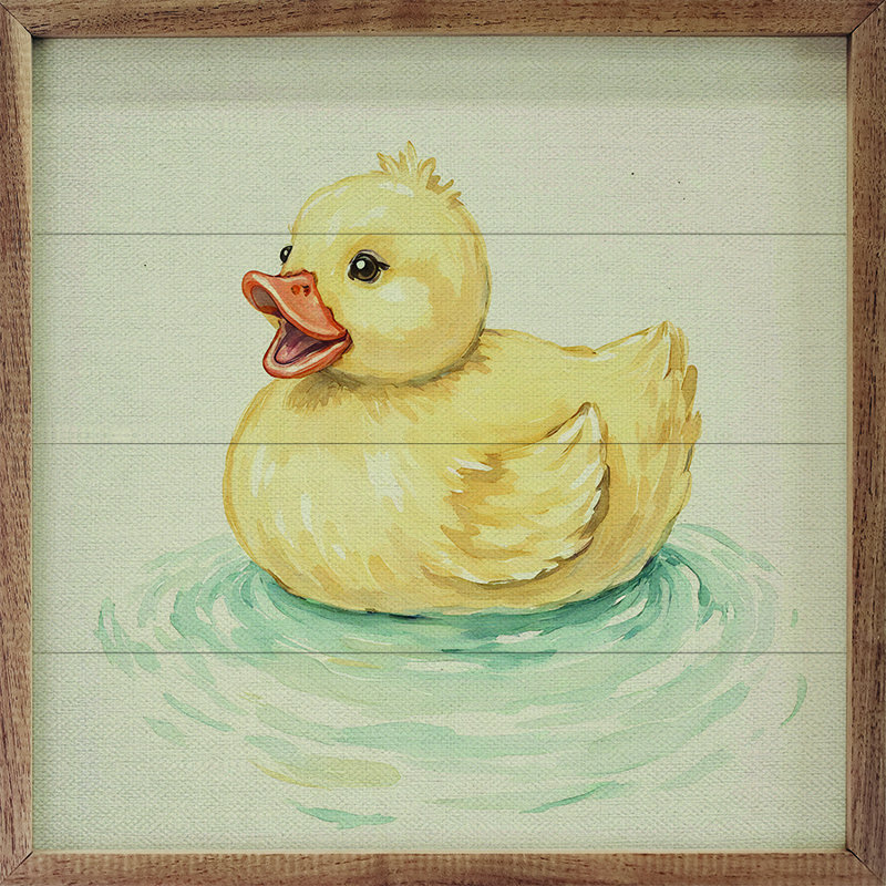 Petit canard, H 4 po x l 4 po