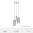 Gablecrest 3 Light Rectangle Cluster Pendant-69880546