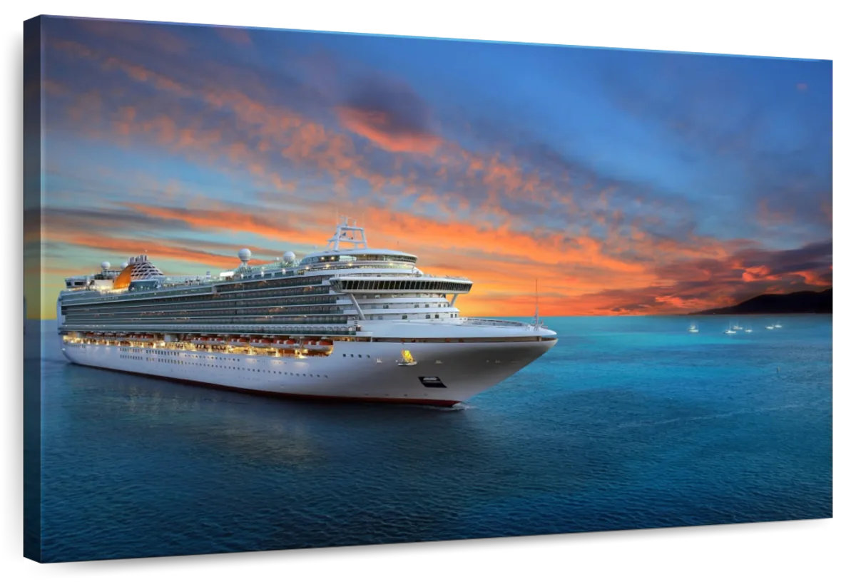 Elephant Stock Sunrise Cruise Ship | Wayfair