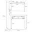 Duro 115 cm W Hallway Set