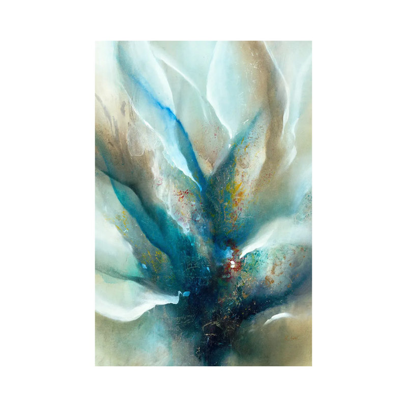 Sapphire Lights II - reproduction d'art murale - toile tendue